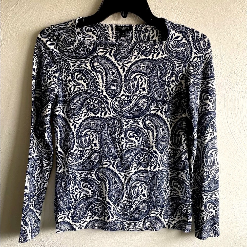 Talbots Long Sleeve Top Size XS petite